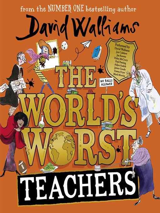 The World s Worst Teachers Audiobook David Walliams Listening Books