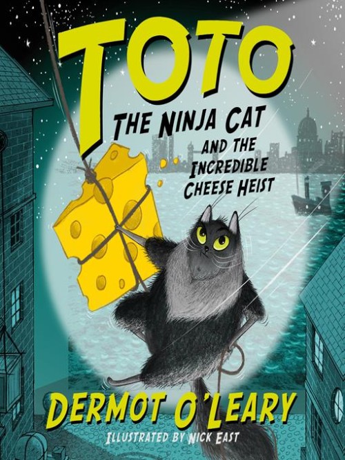 Toto the Ninja Cat and the Incredible Cheese Heist Cover