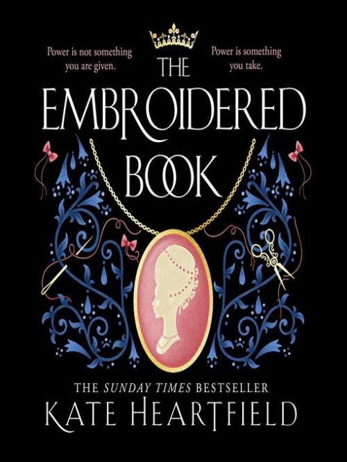 The Embroidered Book Cover