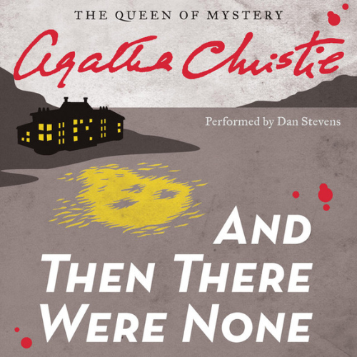 And Then There Were None by Agatha Christie Audiobook cover