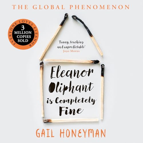 The audiobook cover of Eleanor Oliphant Is Completely Fine