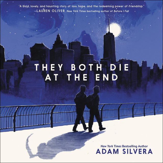 The audiobook artwork for They Both Die at the End by Adam Silvera