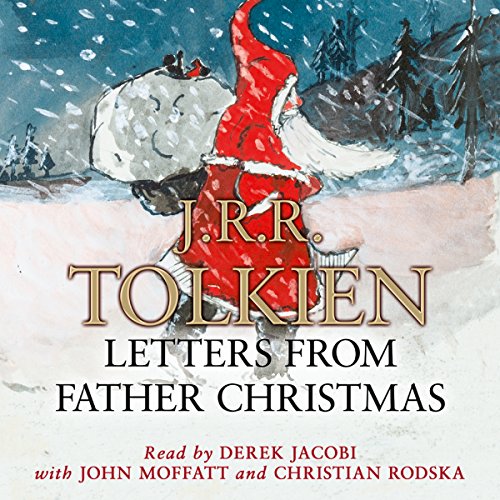 The audiobook cover of Letters from Father Christmas by J.R.R. Tolkien