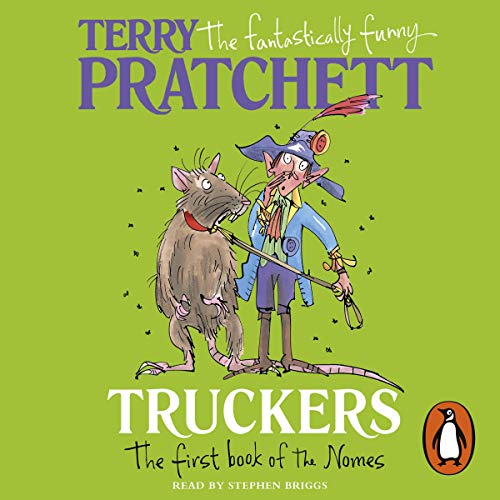 The audiobook artwork for Truckers by Terry Pratchett The audiobook artwork for Truckers by Terry Pratchett