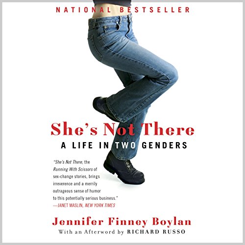 The audiobook artwork for She's Not There by Jennifer Finney Boylan
