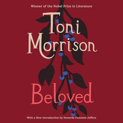 The audiobook artwork for Beloved by Toni Morrison