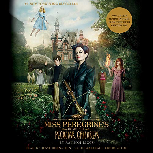 The audiobook artwork for Miss. Peregrine&rsquo;s Home for Peculiar Children