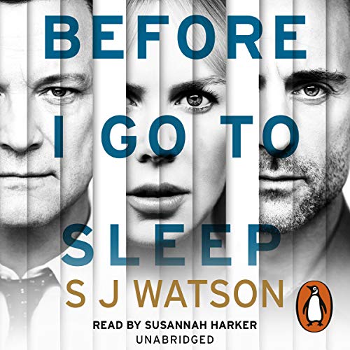 The audiobook artwork for Before I Go to Sleep