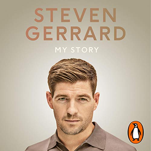 The audiobook artwork for My Story Steven Gerrard