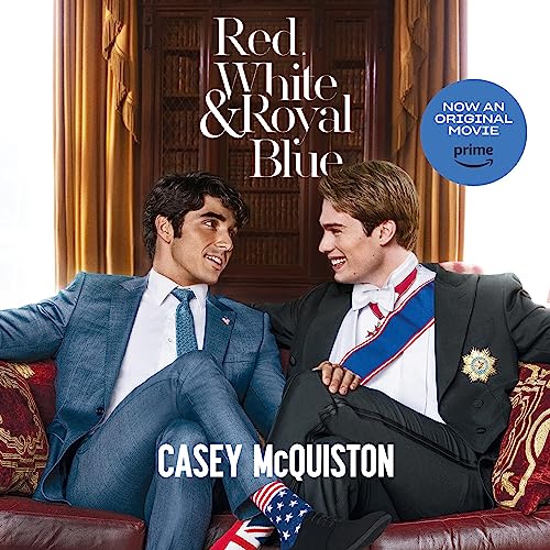 The audiobook cover for Red, White and Royal Blue The audiobook cover for Red, White and Royal Blue