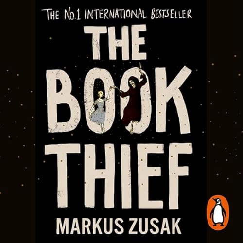 The audiobook cover for The Book Thief by Markus Zusak The audiobook cover for The Book Thief by Markus Zusak