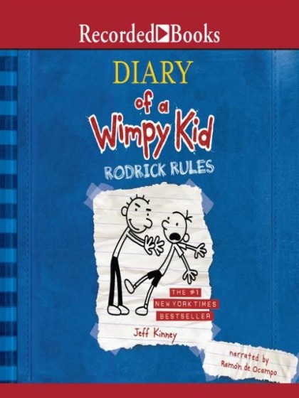 Book cover for Rodrik Rules by Jeff Kinney
