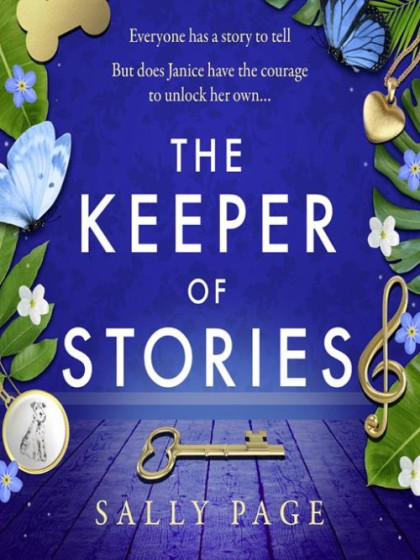 The book cover for The Keeper of Stories by Sally Page
