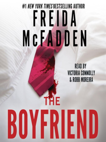 The book cover for The Boyfriend by Freida McFadden