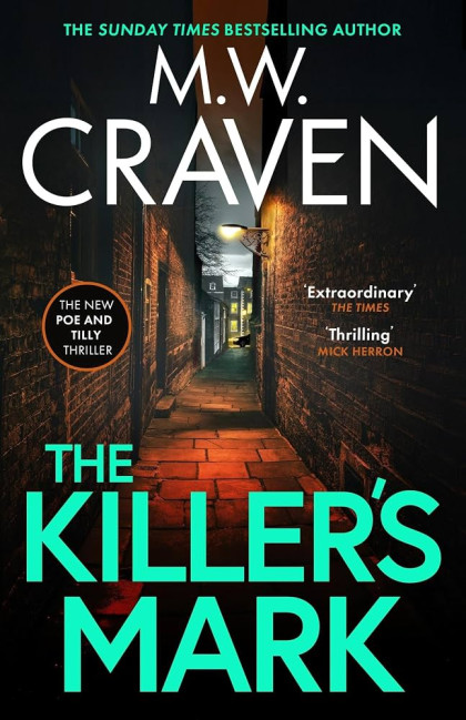 The book cover for The Killer's Mark by M.W. Craven