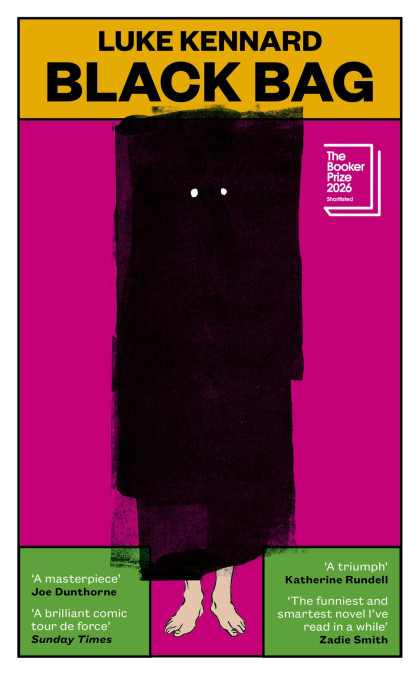 The book cover for Black Bag by Luke Kennard